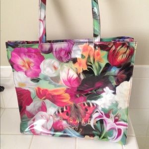 Ted Baker London Floral Swirl Icon Tote Beach bag